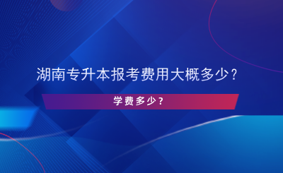 湖南專升本報考費用大概多少？學(xué)費多少？.png