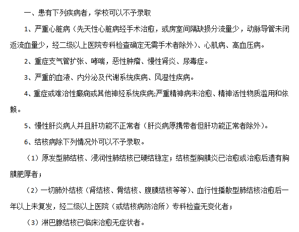 湖南專升本入學(xué)后體檢不合格 會被退學(xué)嗎？