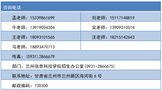 2023年蘭州信息科技學院專升本統(tǒng)一考試招生簡章發(fā)布！