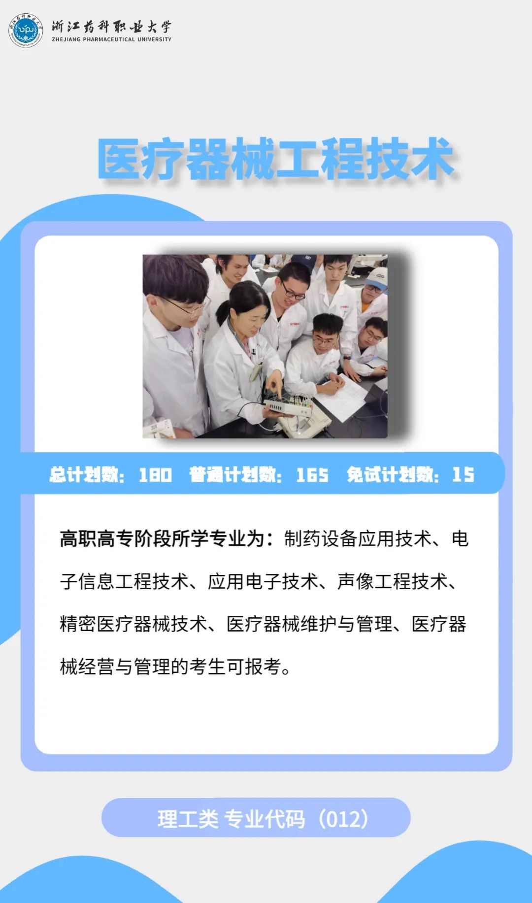 2023年浙江藥科職業(yè)大學專升本招生簡章公布(圖14)