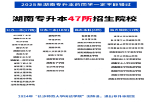 一文帶你了解湖南專升本，報名|備考本文全搞定