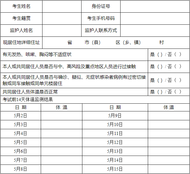 湖南人文科技學院2021年“專升本”考試考生須知(圖1)